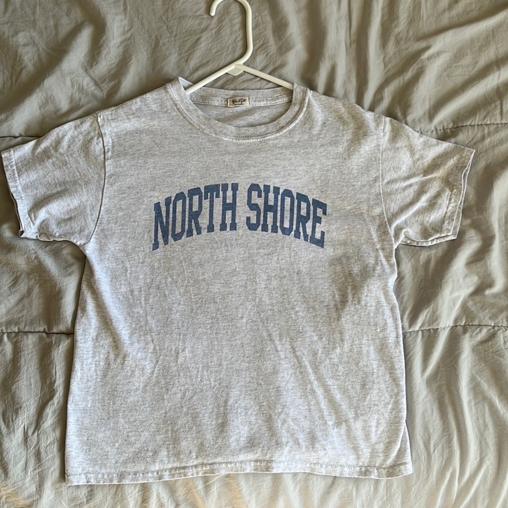 Brandy Melville Gray North shore shirt